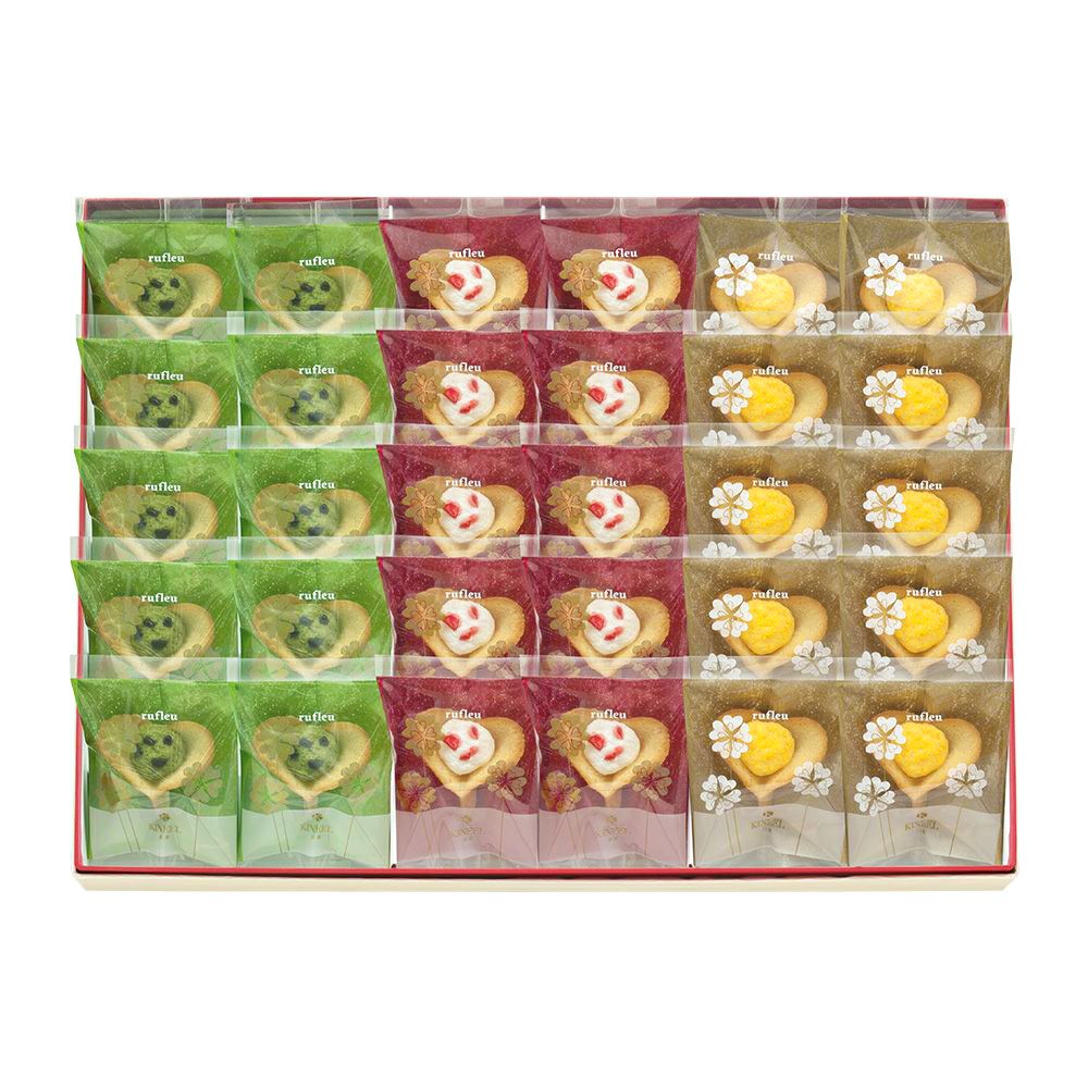 ルフル30個入(バニラ・抹茶・レモンココナッツ)各10個入 | KINEEL 公式